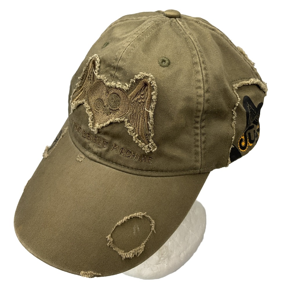 Sugarland The Incredible Machine Tour Concert Hat Brown Canvas Snapback Cap Rare